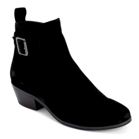 Blondo Waterproof Sadie Women’s Black Suede  Leather  Ankle Boots/Bootie… - Picture 1 of 12